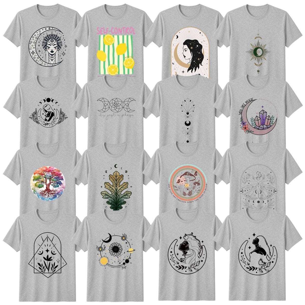 Boho Celestial Fantasy Sarcastic Humour T-Shirt Spiritual Birthday Gift