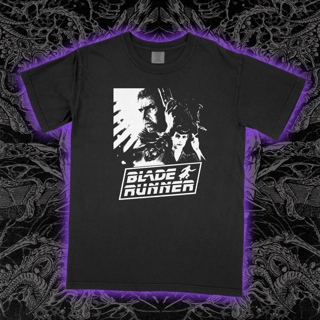 Blade Runner T-Shirt Sci-Fi Movie Graphic Tee Cyberpunk Film Inspired Unisex