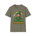 Lucky One St. Patrick's Day Shirt Funny Irish Clover Green Tee Gift for MenWomen