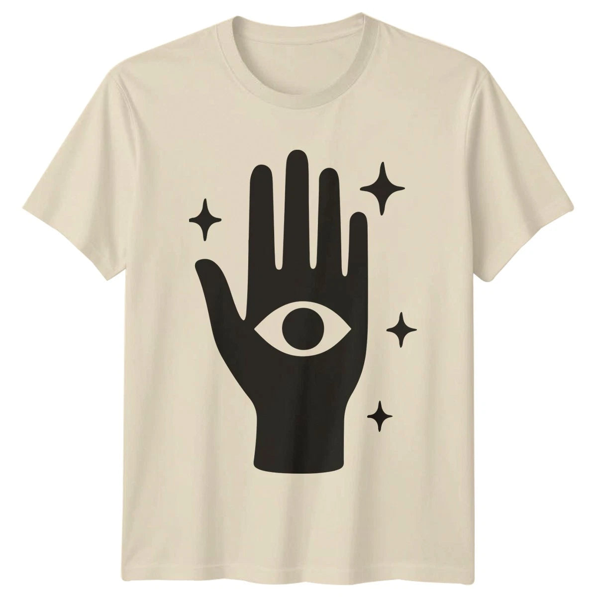 Mystical All Seeing Eye Hand T-Shirt Palmistry Occult Spirituality Birthday