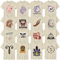Astrology Gothic Adult T-Shirt Pastel Goth Zodiac Birthday Gift