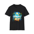 Tropical Sunset Unisex T-Shirt, Summer Vibes, Beach Lover Gift, Vacation Wear,