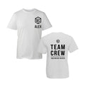 Team Crew T Shirt Personalised Custom Name Business Workwear Graphic Print Top