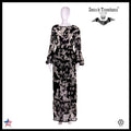 women clothing summer dress haute couture long black white cocktail party silk 1