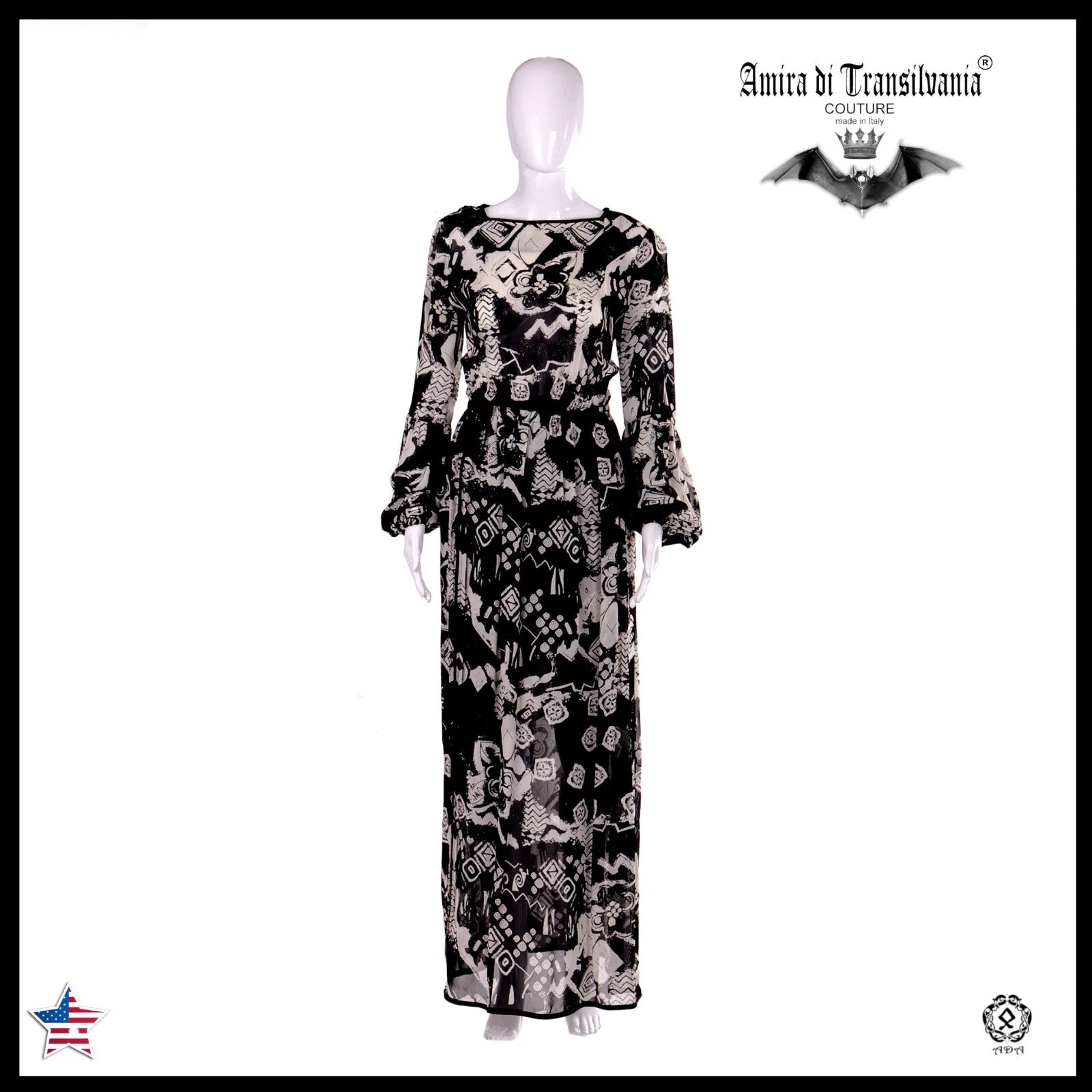 women clothing summer dress haute couture long black white cocktail party silk 1