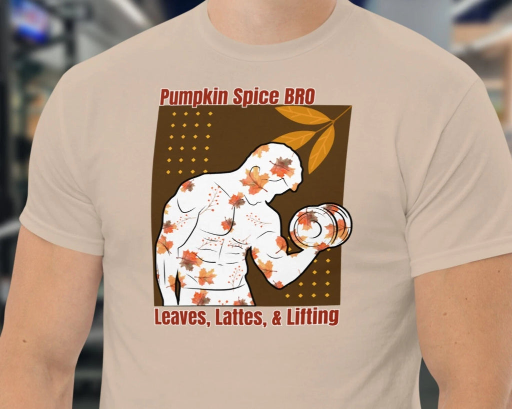 Funny Pumpkin Spice Bro Shirt Weightlifting Pumpkin Patch Autumn Shirt Fall