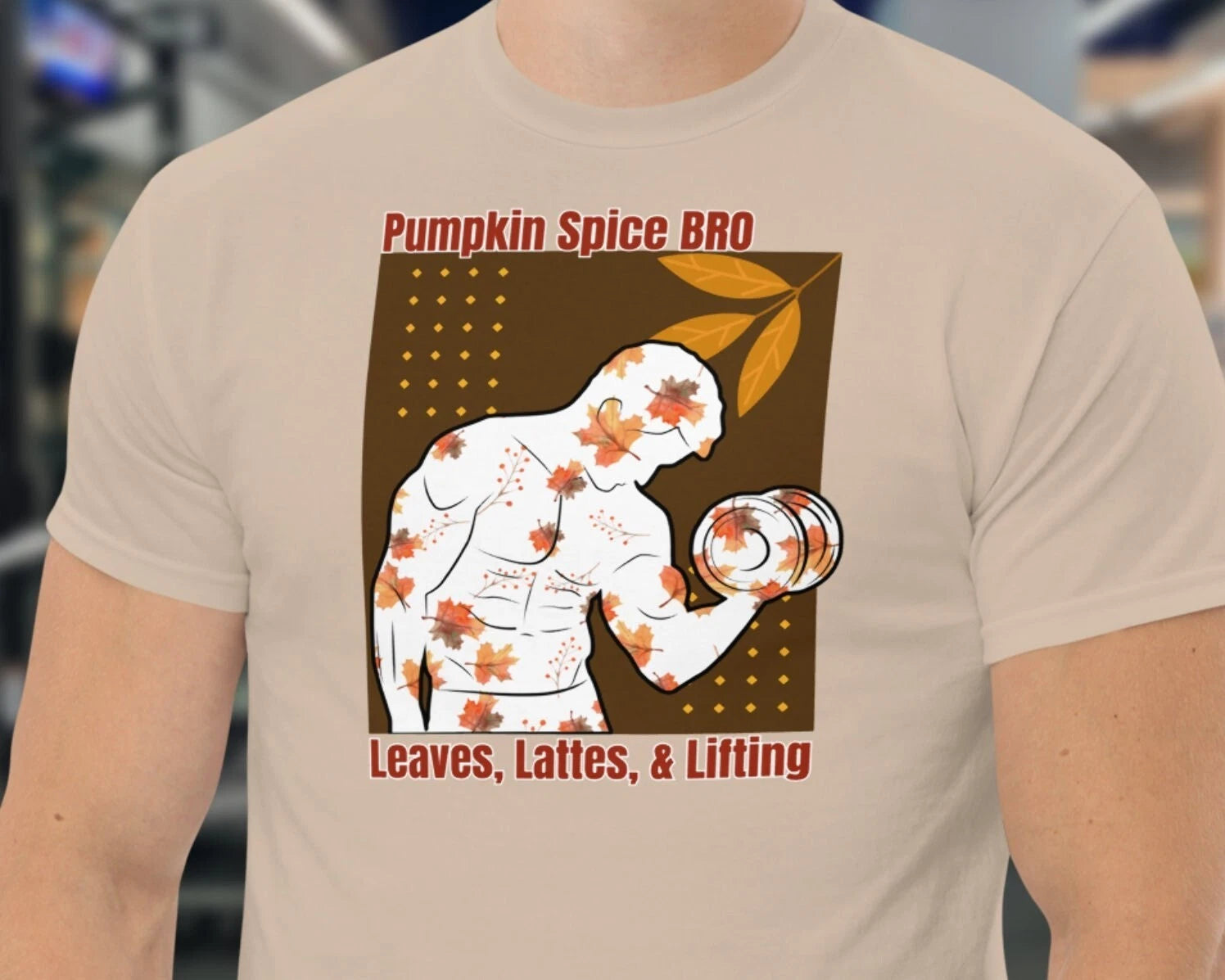 Funny Pumpkin Spice Bro Shirt Weightlifting Pumpkin Patch Autumn Shirt Fall
