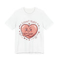 Love? Nah Heart Tee | Anti‑Valentine, Single Humor Shirt