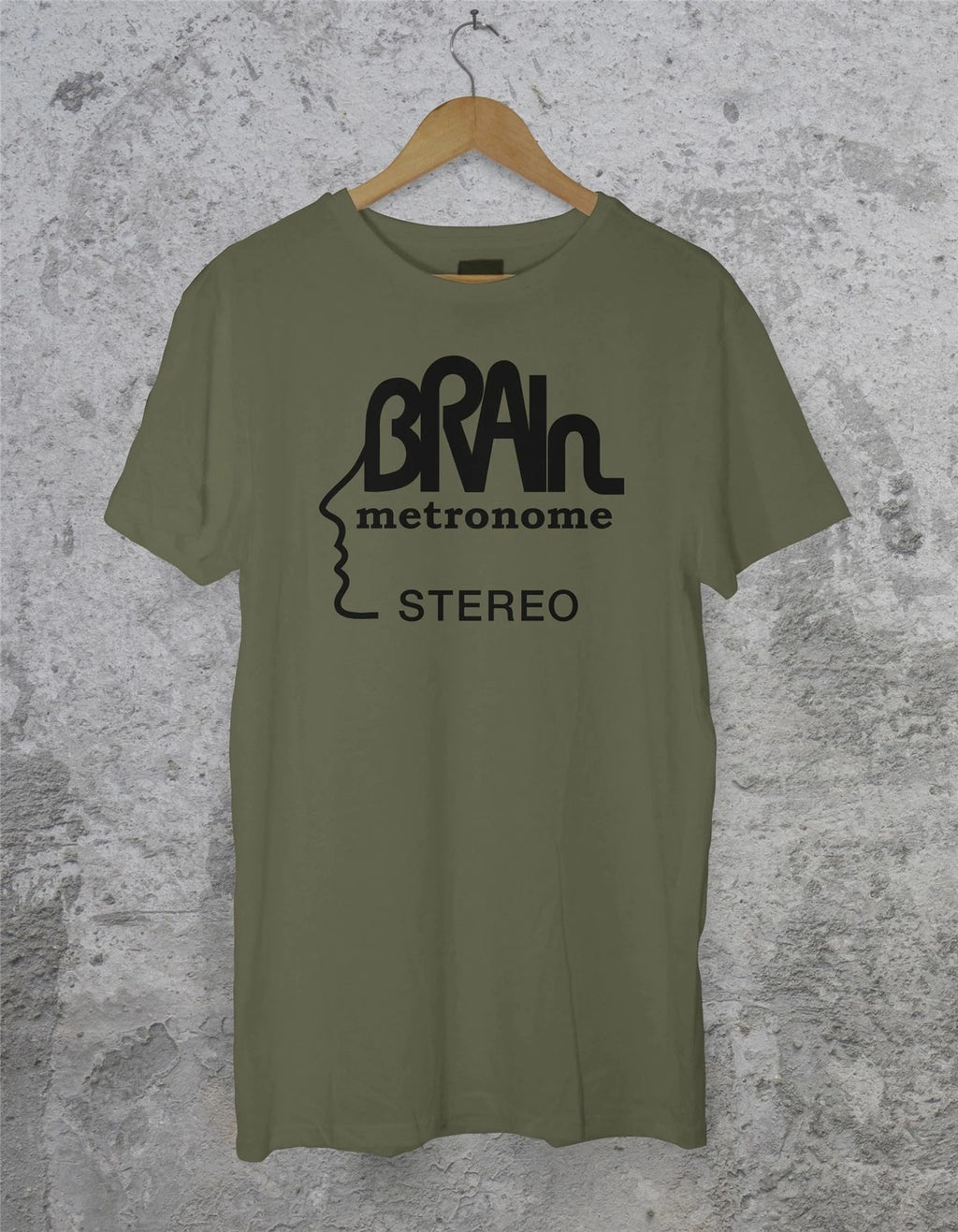 Brain Records T Shirt - Krautrock Neu! Cluster Guru Guru