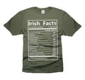 St Patrick's Day Irish Nutritional Facts Funny Tee Shirt Saint Paddy's Tee