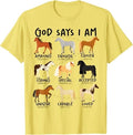 God Says I Am Horses Christian Women Girls Kids Boy Horse T-Shirt