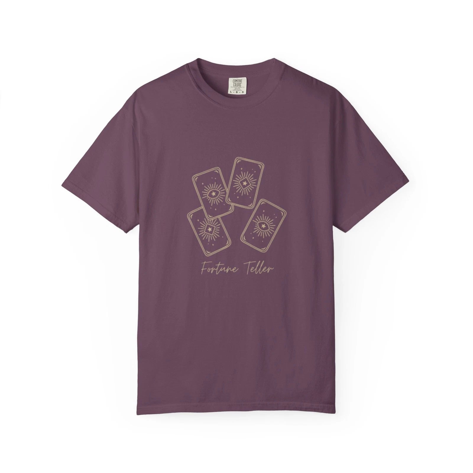 Fortune Teller T-Shirt, Unisex Garment-Dyed Tee, Gift for Tarot Lovers