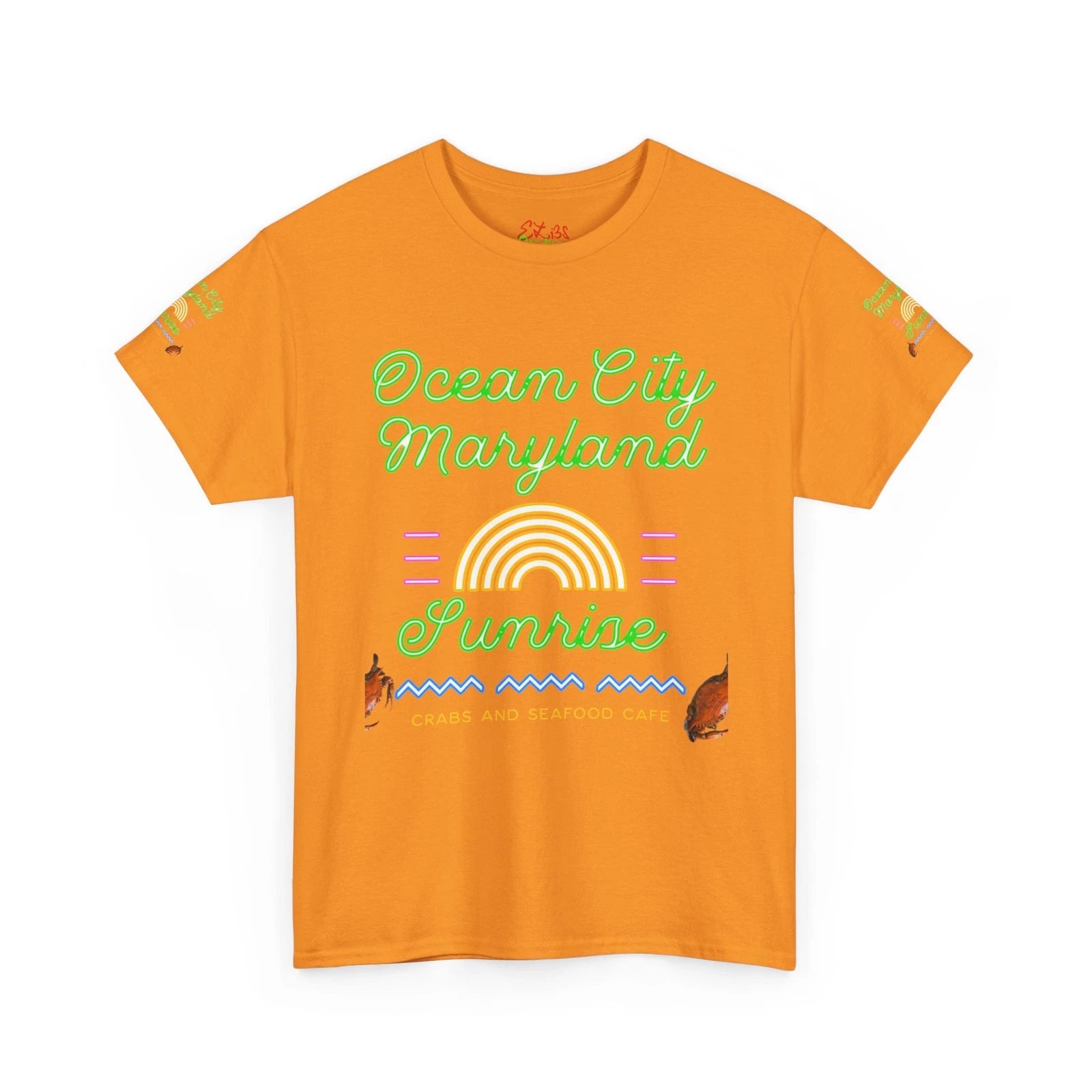 Ocean City Maryland Sunrise Tee, Beach Vibes Unisex Tee, Summer Vacation