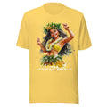Vintage Hawaii Shirt KAPIOLANI PARK - All Sizes - HULA GIRL - 80s 90s - YELLOW