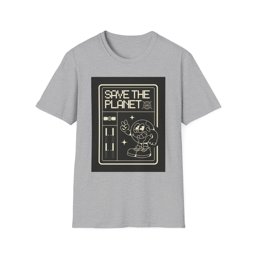 Save The Planet astronaut tee | Vintage Retro Environmental T-Shirt