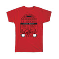 Gift T-Shirt : Coffee Spelled Backwards Funny Lover Drink Barista Humor