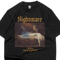 The Nightmare Painting Shirt Goth Y2K Grunge Streetwear Tee Classic Art T-Shirt