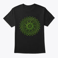 Mandala Geometry Sacred Fractal Flower T-Shirt Made in the USA Size S to 5XL