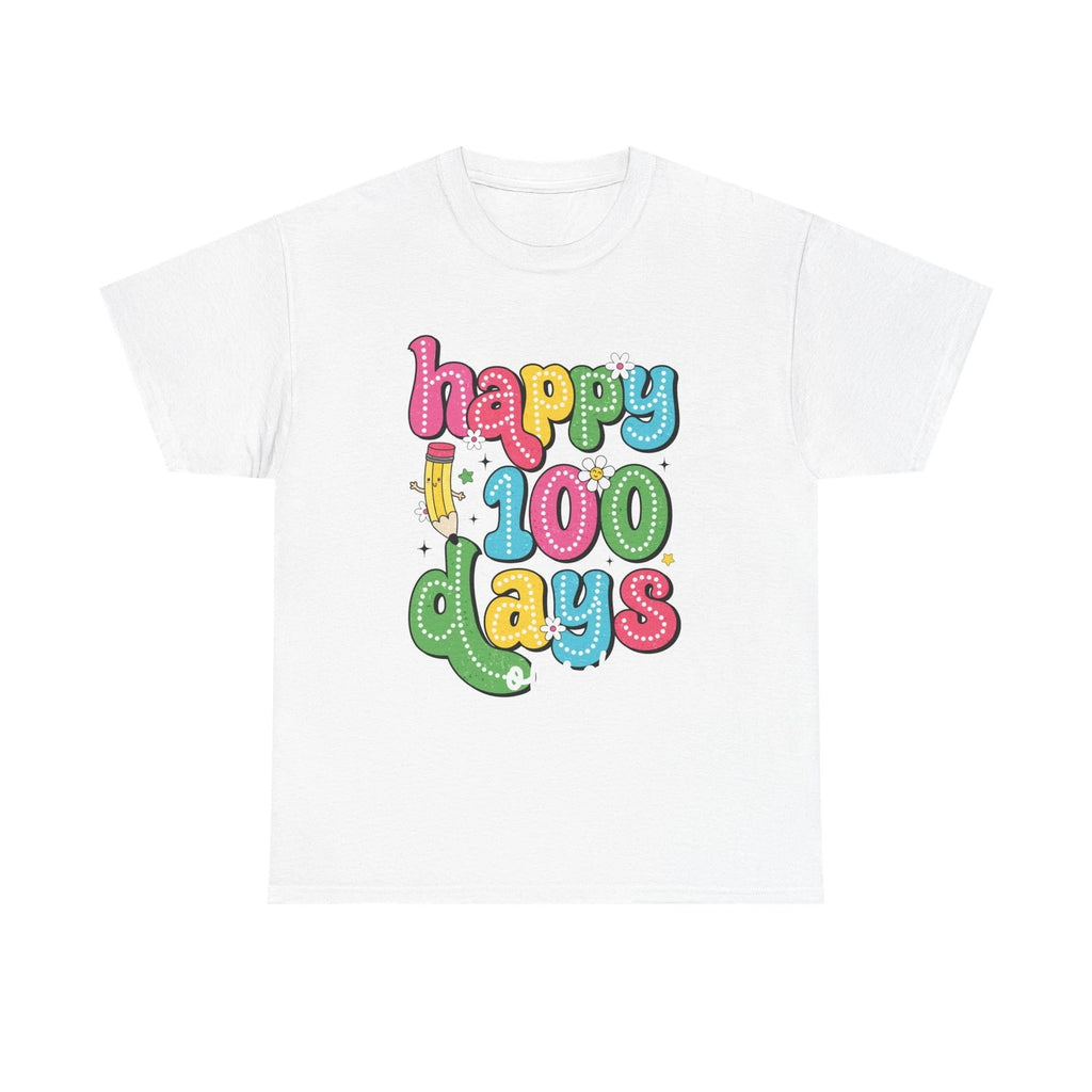 100 Days of School Shirt Happy 100 Days Tshirt Gift for Teacher