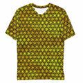 Flower Of Life Sacred Geometry Men's Crew Neck T-Shirt