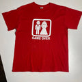 Game Over Married Crazy T-shirt Size:L