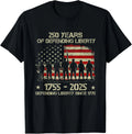 Patriotic USA Army Military Parade 250th Anniversary Unisex T-Shirt