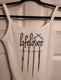 Lifelover tank top dagger design lifelover shirt life lover crop top or cropped