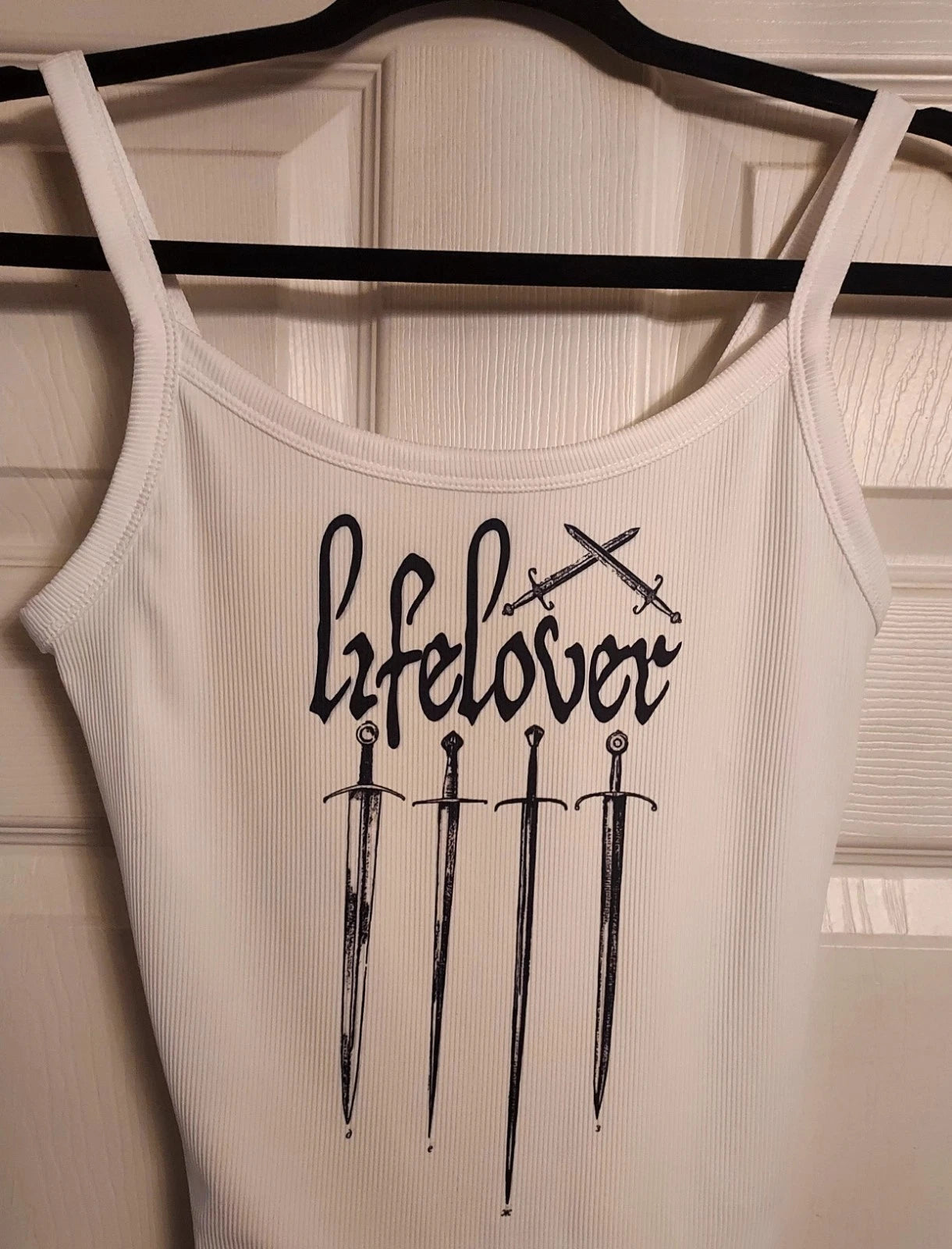 Lifelover tank top dagger design lifelover shirt life lover crop top or cropped