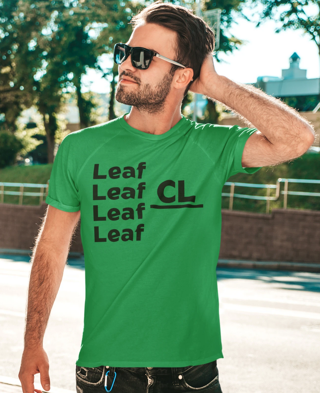 St. Saint Patricks Day 4 Leaf Clover T-Shirt Rebus Word Puzzle