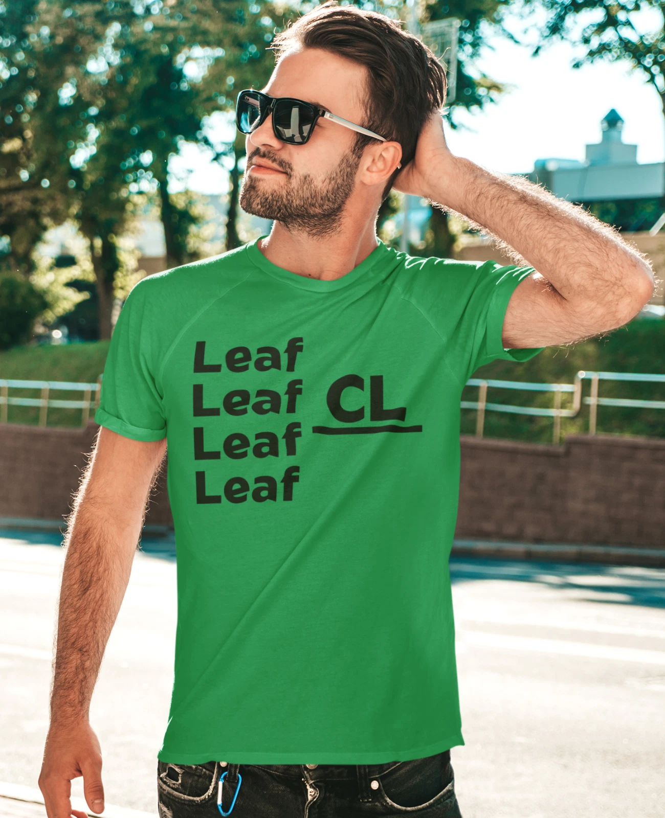 St. Saint Patricks Day 4 Leaf Clover T-Shirt Rebus Word Puzzle