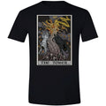 The Tower Tarot Card T Shirt Halloween Skeleton Ghosts Spooky Horror Tee Shirts