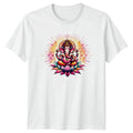 Ganesh Yoga T-Shirt, Hindu God Lotus Meditation Tee Spiritual Gift