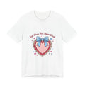 Soft Does Not Mean Weak Heart Tee | Coquette, pastel bowcore