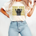 Middle School Teacher Shirt, Funny Raccoon Tee, First Day of School