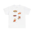 “Autumn Sweet Treats” Illustration Unisex Graphic Cotton Fall Dessert T-Shirt