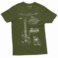 Guitar 1955 Patent T-shirt Guitar Player Birthday music musician Guitarist tee
