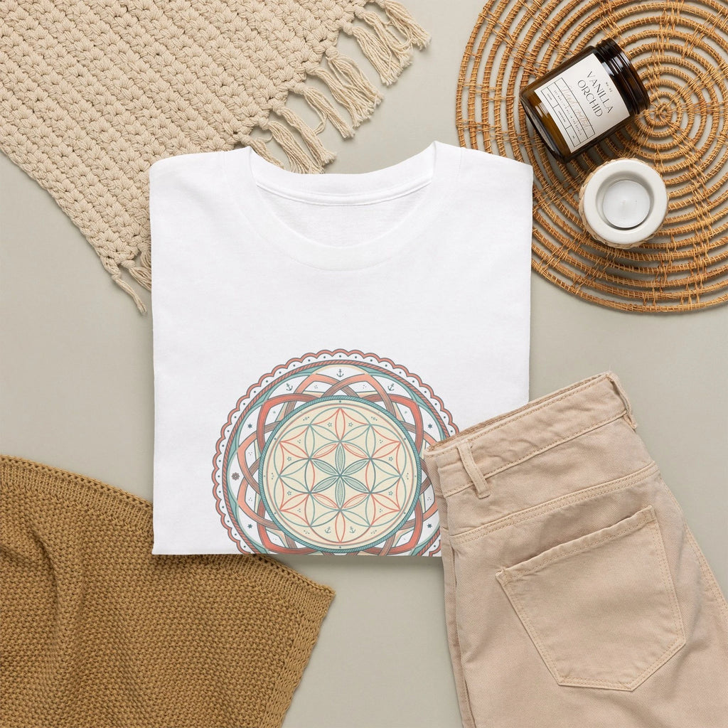 Flower of Life Tee | Sacred Geometry Unisex T Shirt,  4 colors S,M,L,XL,2XL