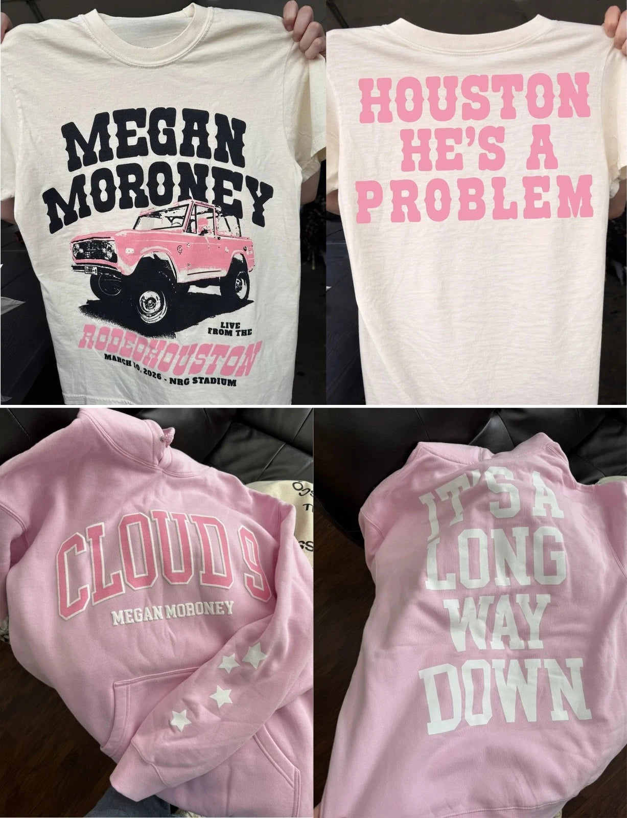 Megan Moroney 2026 RODEOHOUSTON NRG Stadium March 10 Exclusive Graphic T-shirt