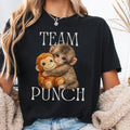 Baby Monkey Punch Shirt, Cute Monkey Graphic Tee, Team Punch T-Shirt