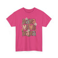 Leopard Mama Flower T-Shirt - Happy Floral Tee for Positive Energy