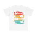 Retro Guitar Tee Shirt - Vintage Sunset Electric & Acoustic Gift for Guitarist