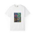 T Shirt Coffee Pop Art Graphic  Abstract Mosaic Cafe 1990s Vibe