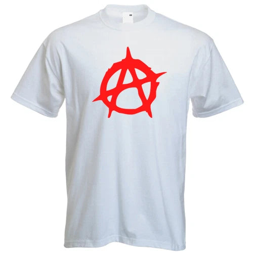ANARCHY Chaos Punk Retro Sex Tribute Pistols Anti-Establishment T-Shirt