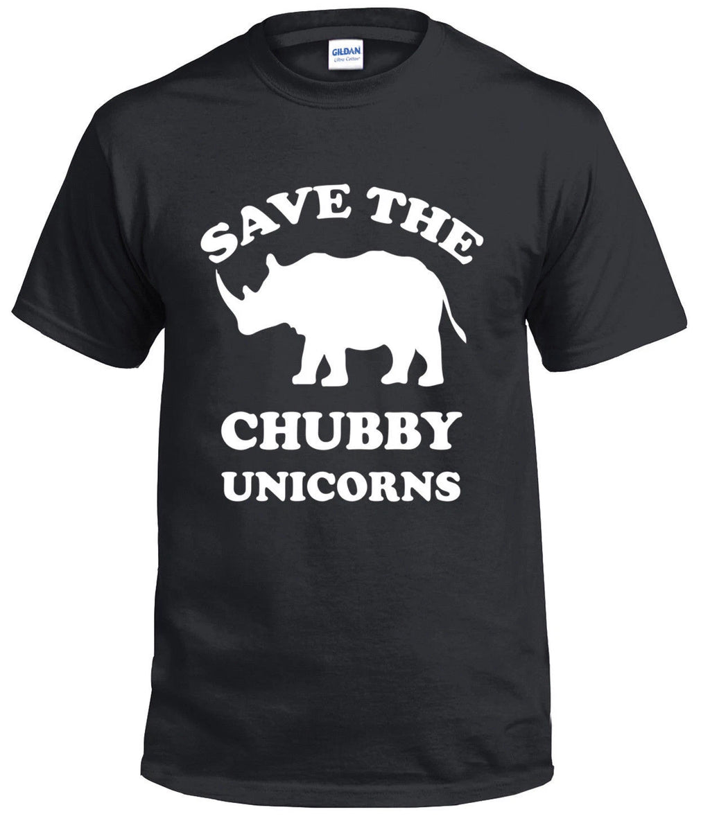 SAVE THE CHUBBY UNICORN KIDS T SHIRT FUNNY KYLIE MODEL JENNER TOP T-SHIRT KIDS