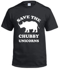 SAVE THE CHUBBY UNICORN KIDS T SHIRT FUNNY KYLIE MODEL JENNER TOP T-SHIRT KIDS