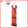 women clothing summer dress haute couture red flowers embroidered sequins roses