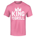 King Of The Grill T-shirt Funny Grilling Gift BBQ Grill Dad Shirts