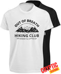Out of Breath Hiking Club SHIRT Funny Hiker Camping Nature Mountain Outdoor TEE