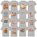 Retro Halloween T-Shirt Pumpkin Spice Latte Halloween Gift