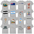 Patriotic Astrology Fitness T-Shirt Zodiac Birthday Gift